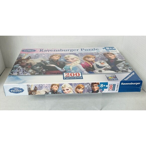 Disney Frozen Ravensburger Puzzle 200 Piece Panorama Jigsaw Puzzle 22 x 9 in New - Picture 5 of 11